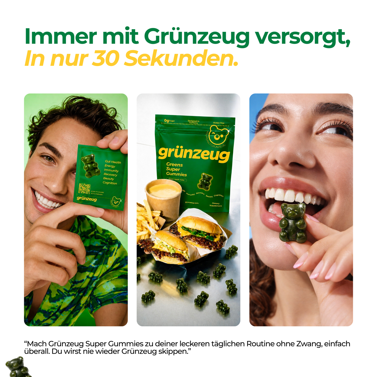 Grünzeug Supergummies
