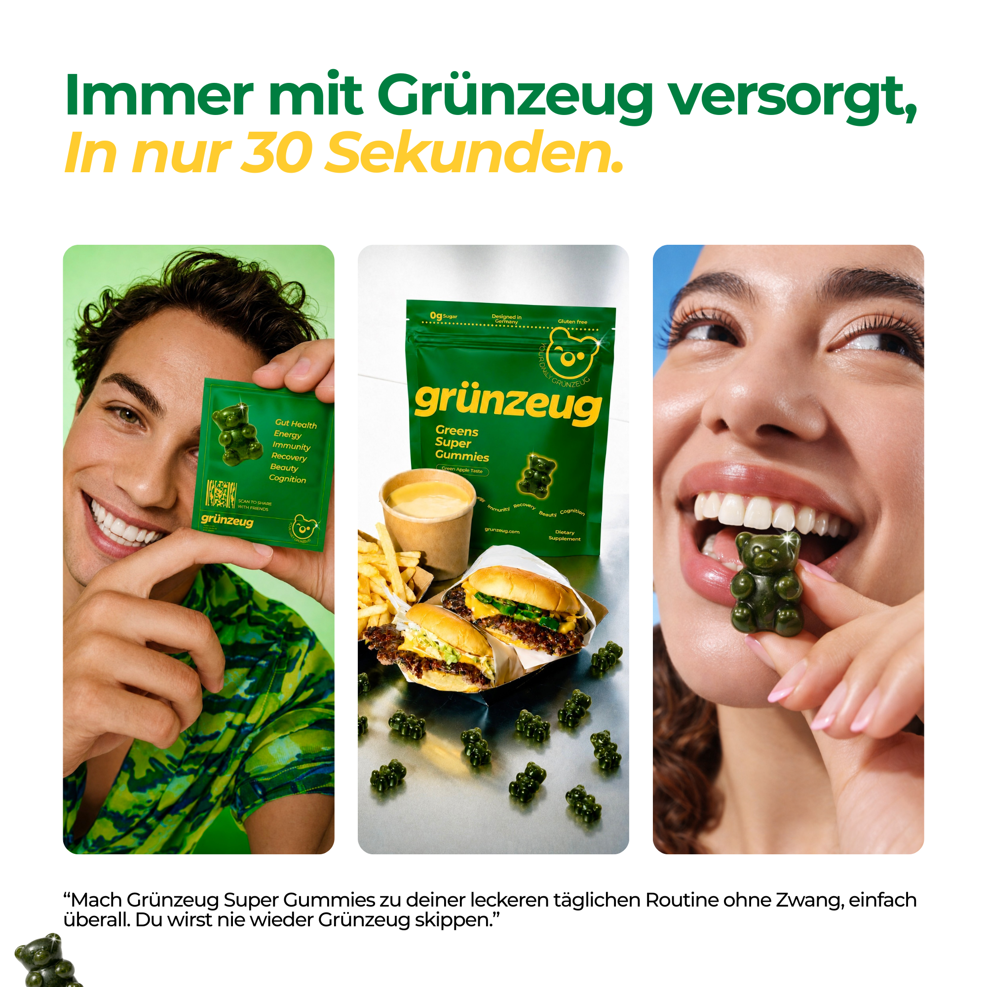 Grünzeug Supergummies