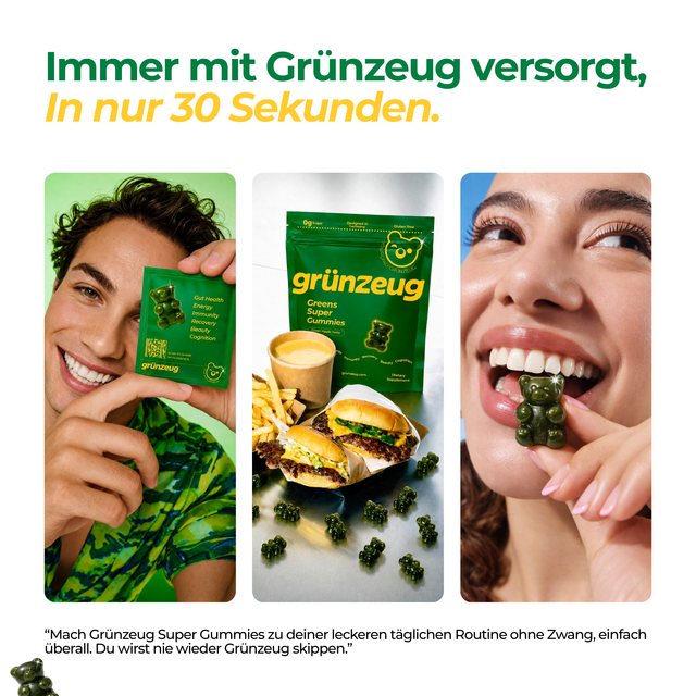 Grünzeug Supergummies