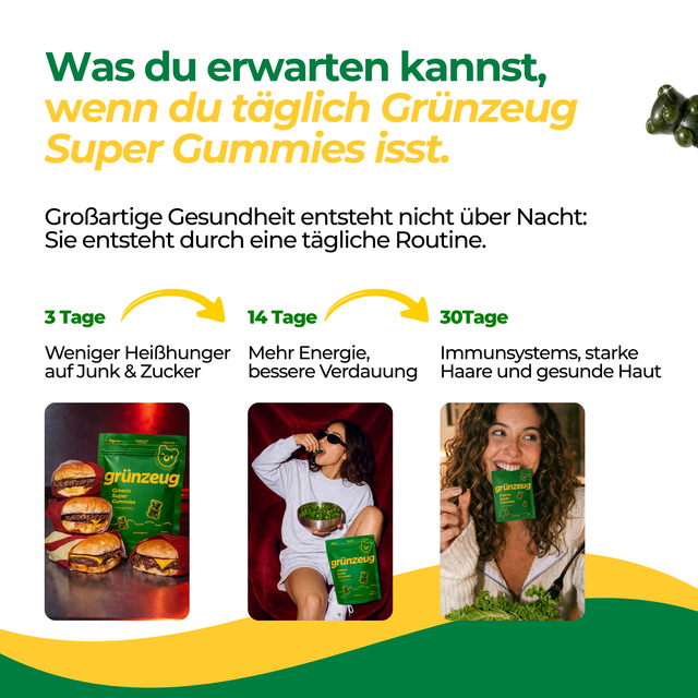 Grünzeug Supergummies
