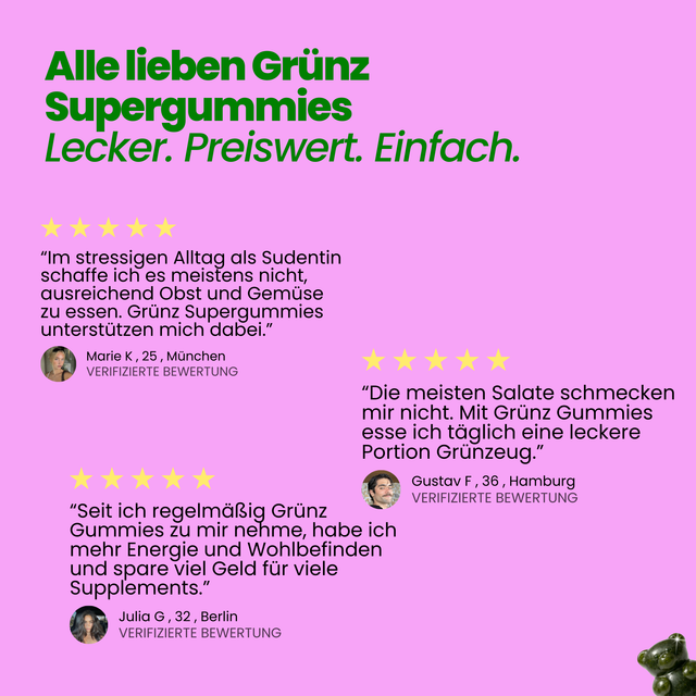 Grünz Greens Supergummies